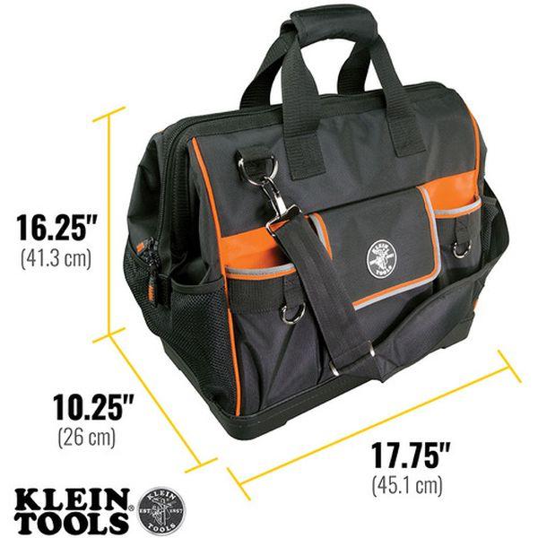 【メーカー在庫あり】 55469 KLEIN KLEIN ワイドオープンツールバッグ TradesmanPro 42ポケット HD店の画像