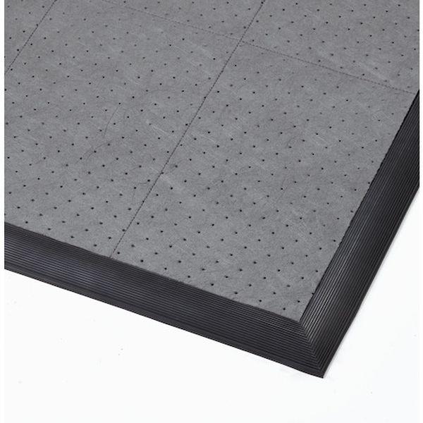 【メーカー在庫あり】 585S0035BL Justrite社 NOTRAX 吸油シート用疲労軽減マット エコスタンス 87×157cm HD店の画像