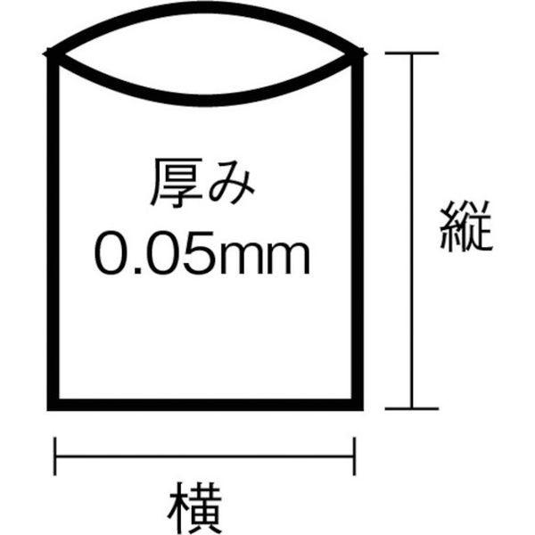 【メーカー在庫あり】 5C-65 5C65  ワタナベ工業(株) ワタナベ 業務用ポリ袋45L 特厚 透明 HD店｜hirochi2｜02