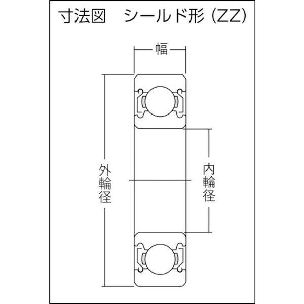 【メーカー在庫あり】 6315ZZ NTN(株) NTN B 中形ボールベアリング HDの画像