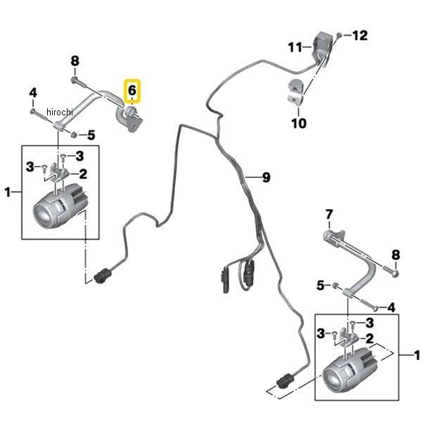 BMW - 63178541630 純然たる かばい立て前照灯保持者 RH 固定ディスク店