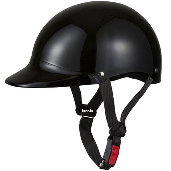 【メーカー在庫あり】 7001 NBS バイクパーツセンター ハーフヘルメット 黒 フリーサイズ(57-60cm未満) HD店 | 