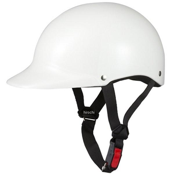 【メーカー在庫あり】 7004 NBS バイクパーツセンター ハーフヘルメット 白 フリーサイズ(57-60cm未満) HD店 |  | 03