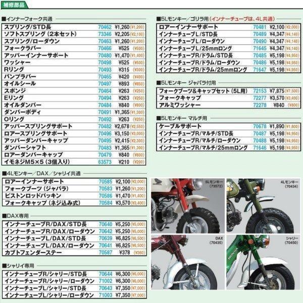 DAYTONA（デイトナ） 【メーカー在庫あり】 70586 インナーフォーク
