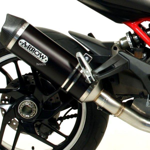 71768AKN+71451MI アロー ARROW スリップオンマフラー RACE TECH 14年-15年 ドゥカティ MONSTER1200 アルミダーク/カーボンエンド HD店