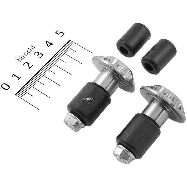 【メーカー在庫あり】 72023 デイトナ アルミビレットバーエンド ファインカット ガンメタ 2個セット HD店 | DAYTONA（バイク用品） | 01