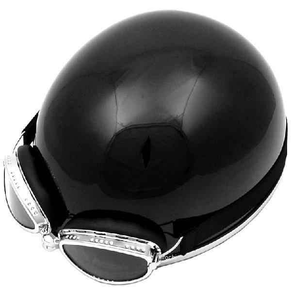 【メーカー在庫あり】 7401 NBS バイクパーツセンター ハーフヘルメット ビンテージ 黒 フリーサイズ(57-60cm未満) HD店 | 