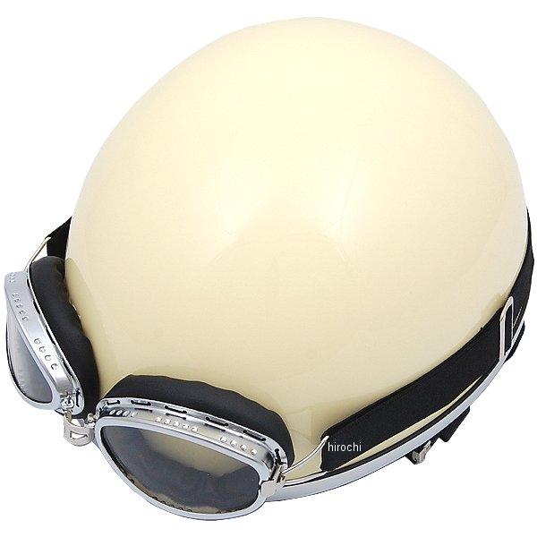 【メーカー在庫あり】 7408 NBS バイクパーツセンター ハーフヘルメット ビンテージ ベージュ フリーサイズ(57-60cm未満) HD店 | 