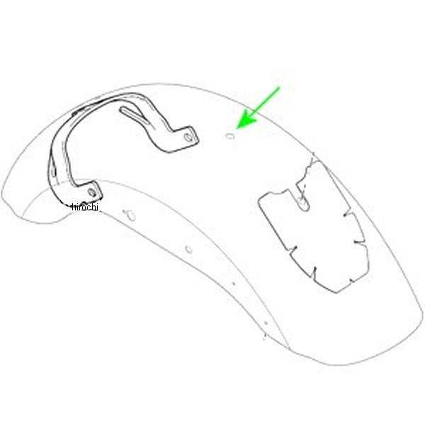 761 ハーレー純正 リアフェンダー プラグホール 5個入り HD店 761ヒロチー商事 2号店 通販 Yahoo!ショッピング