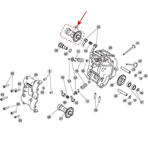 【メーカー在庫あり】 78962 デイトナ フィンガーフォロアー DOHC 補修部品 インテークカムシャフト HD店 | DAYTONA（バイク用品） | 02
