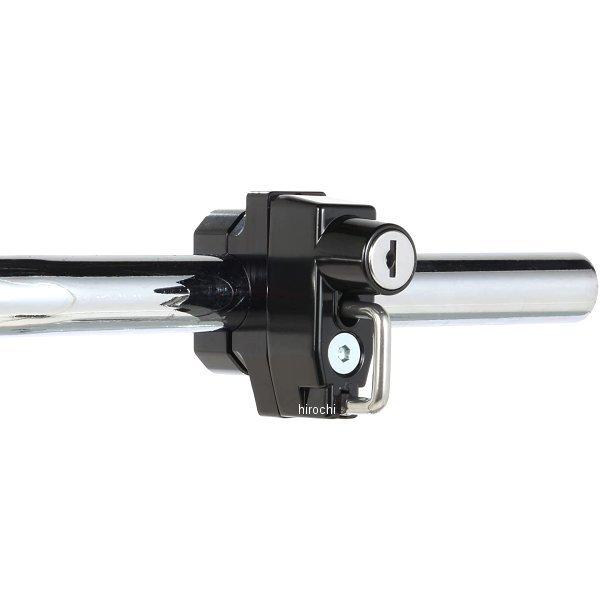 【メーカー在庫あり】 80-564-90250 キタコ ヘルメットホルダー バークランプ 黒/黒 HD店 | KITACO | 02