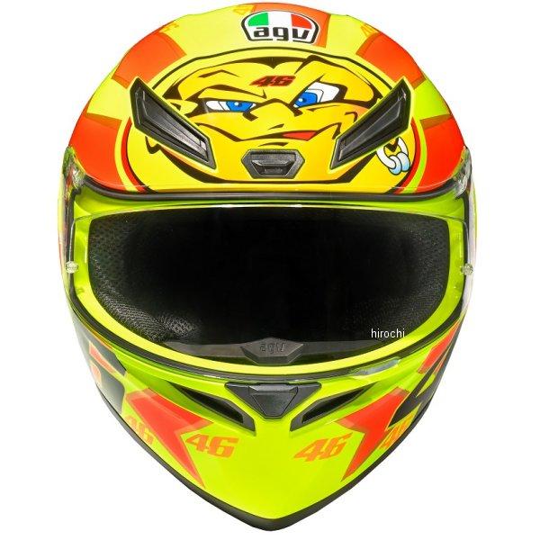 【メーカー在庫あり】 18394007032-XL エージーブイ AGV フルフェイスヘルメット K1 S 032-ROSSI 2001 XLサイズ(61-62cm) HD店