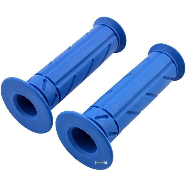 【メーカー在庫あり】 811352 ポッシュ POSH レーシンググリップ 貫通タイプ φ22.2mm用 左右セット 青 HD店 |  | 01