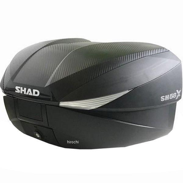 【メーカー在庫あり】 D0B58206 シャッド SHAD SH58X トップケース カーボン 汎用 HD店
