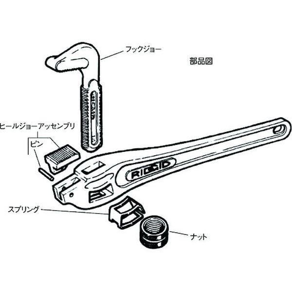 メーカー在庫あり】 89440 Ridge RIDGID オフセットパイプレンチ 18 HD