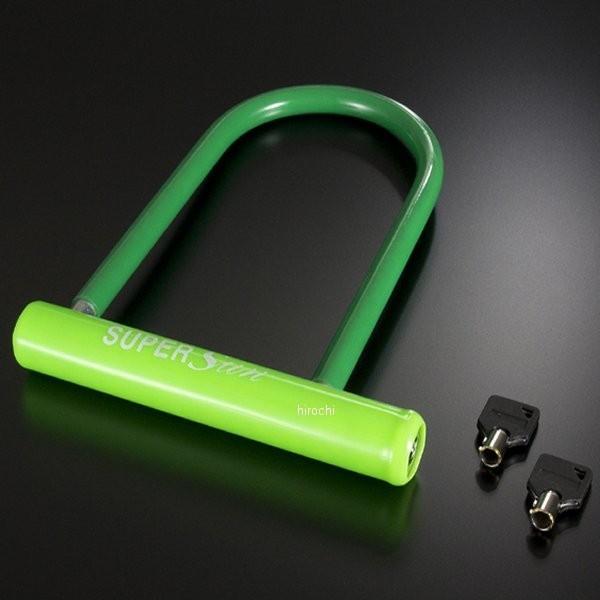 【メーカー在庫あり】 9015 NBS バイクパーツセンター U字ロック 緑 HD店 | 