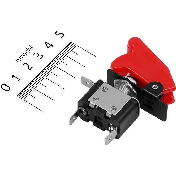 【メーカー在庫あり】 9089 NBS バイクパーツセンター ミサイルスイッチ 汎用 ON/OFFタイプ 赤 1個入り HD店 |  | 01