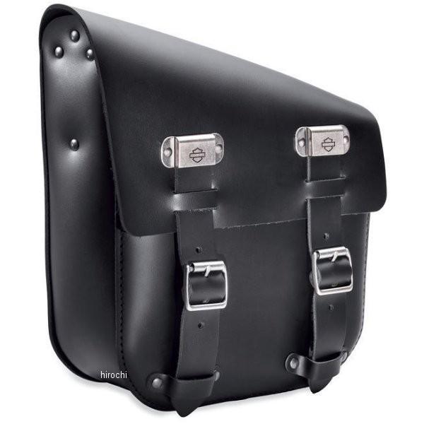 90201567 ハーレー純正 シングルサイド スイングアームバッグ 18年以降 ソフテイル 黒レザー HD店 | 