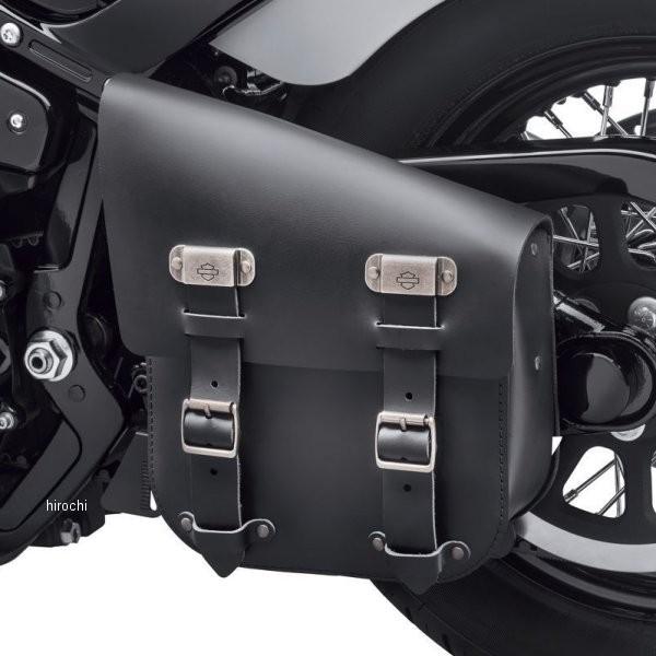 90201567 ハーレー純正 シングルサイド スイングアームバッグ 18年以降 ソフテイル 黒レザー HD店 |  | 01