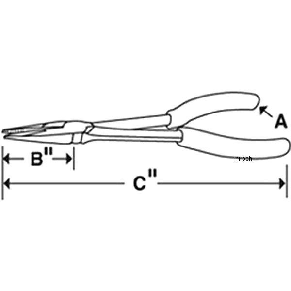 【USA在庫あり】 912AEP スナップオン Snap-on ニードルノーズ ロングリーチプライヤー ピストルグリップ 10-5/8インチ HD店 |  | 02