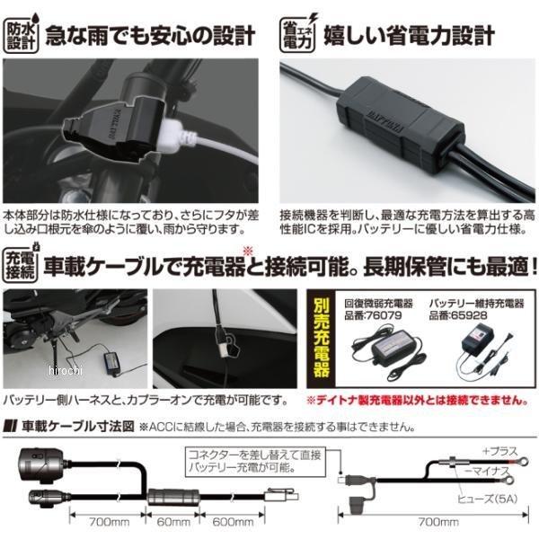 DAYTONA（デイトナ） 【メーカー在庫あり】 93042 バイク専用電源 USB