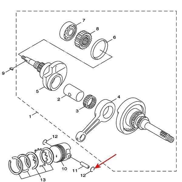 YAMAHA（ヤマハ） 【メーカー在庫あり】 93450-16068 ヤマハ純正 サー