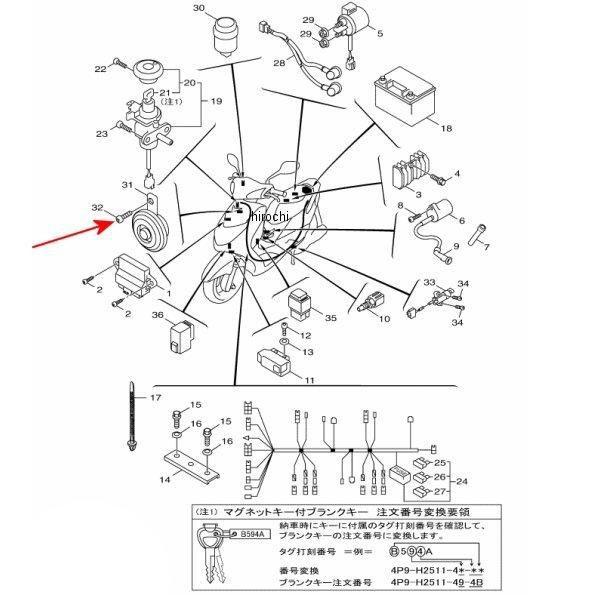 YAMAHA 【メーカー在庫あり】 95022-06012 ヤマハ純正ボルト