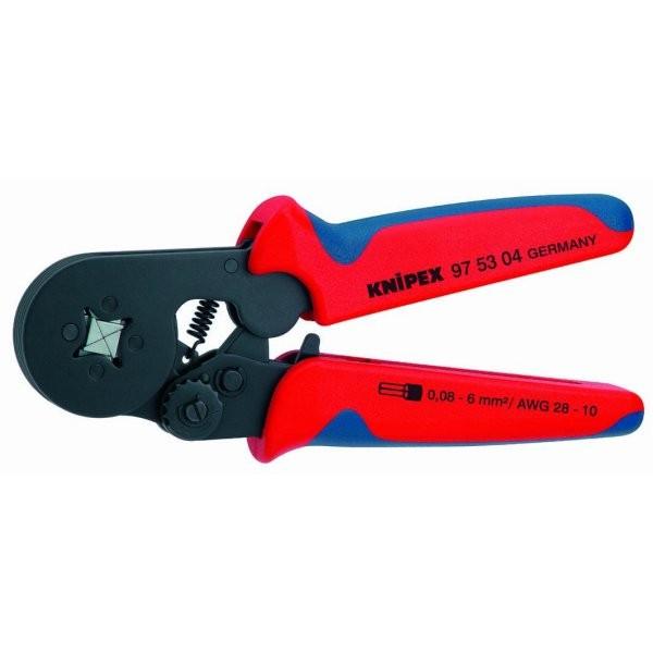 【メーカー在庫あり】 9753-04-KP クニペックス KNIPEX ワイヤーエンドスリーブ圧着ペンチ HD店