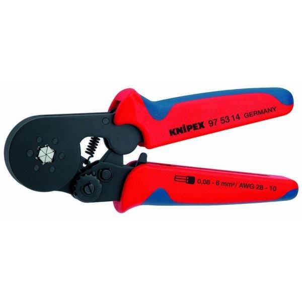 【メーカー在庫あり】 9753-14-KP クニペックス KNIPEX ワイヤーエンドスリーブ圧着ペンチ HD店