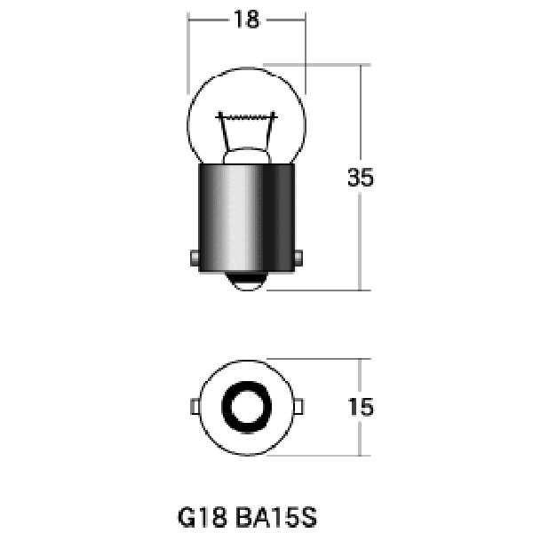 【メーカー在庫あり】 A5117OR M&H マツシマ 口金シングル球 12V27W ウインカー/ストップ球 (オレンジ) (2個入り) HD店 | ホンダ | 02