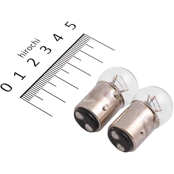 【メーカー在庫あり】 A5402 M&H マツシマ 口金ダブル球 12V10/5W ウインカー/ポジション球 (クリア) (2個入り) HD店 | ホンダ | 01