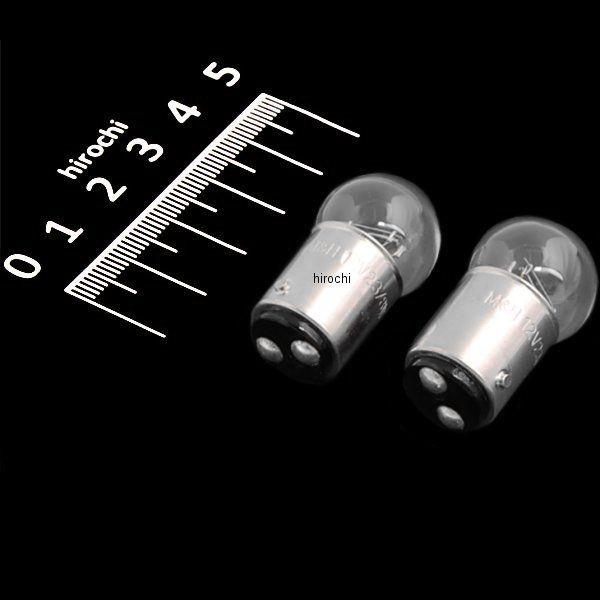 【メーカー在庫あり】 A5410 M&H マツシマ 口金ダブル球 12V23/8W ウインカー/ポジション球 (クリア) (2個入り) HD店 | ホンダ | 01