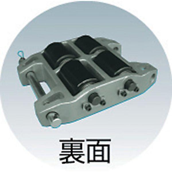【メーカー在庫あり】 AL-DUW-3 ALDUW3  (株)ダイキ ダイキ スピードローラーアルミダブル型ウレタン車輪3t HD店_1