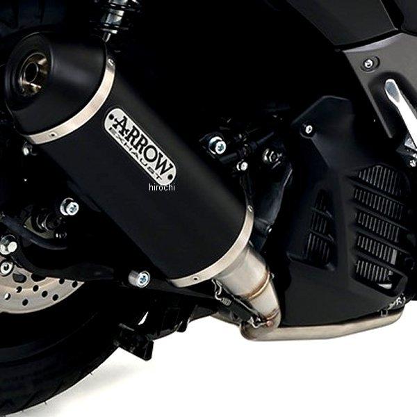 アロー - 53521ANN+53068KZ-NMAX155 ARROW フルエキゾースト URBAN 17年-20年 SCR950 軽銀まっ黒い/ステンレスダークエンド 固定ディスク店