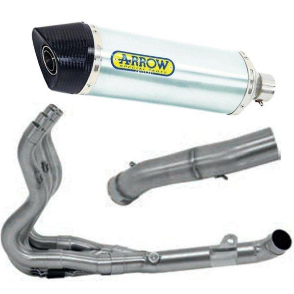 71772AK-71440MI-71439MI アロー ARROW フルエキゾースト STREET THUNDER 11年-18年 GSX-R600 アルミ/カーボンエンド HD店