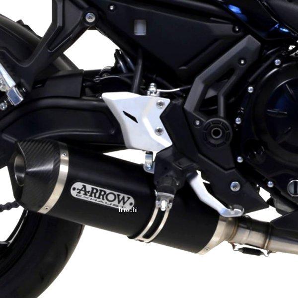 アロー - 71854AKN+71659MI-Z650 ARROW フルエキゾースト RACE TECH 17年-19年 Z650 軽銀まっ黒い/炭素挙げ句の果て 固定ディスク店