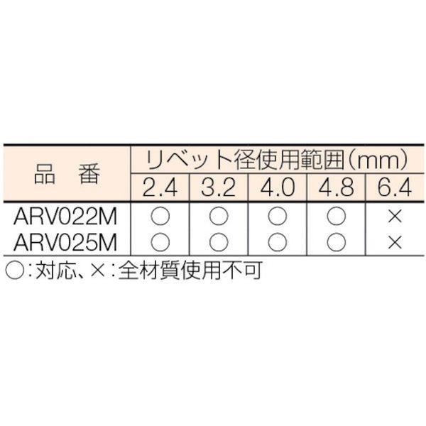 【メーカー在庫あり】 ARV025M (株)ロブテックス エビ エアーリベッター縦型吸引排出装 ARV025M HD｜hirochi2｜02