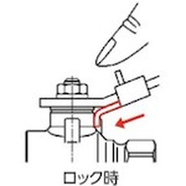 【メーカー在庫あり】 BAV-LSF32A BAVLSF32A  ロック機構付きボールバルブ フルボア(大流量)タイプ(400型・青銅)11/4 HD店の画像