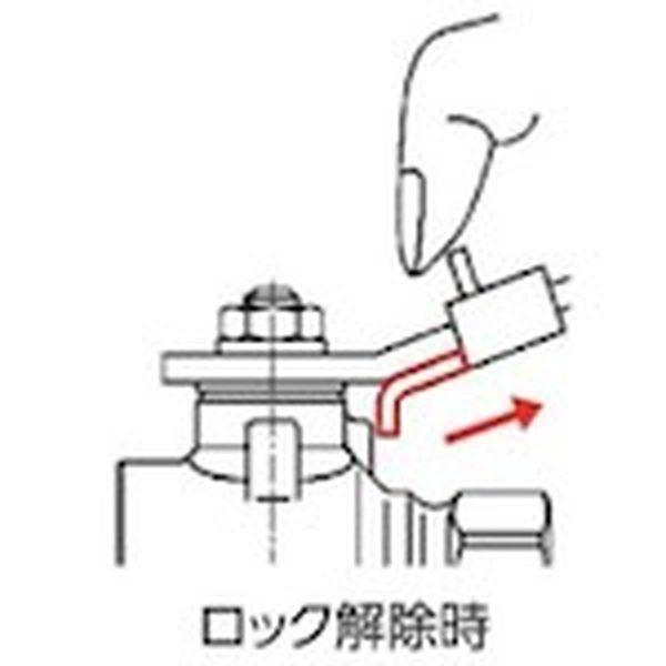 【メーカー在庫あり】 BAV-LSF32A BAVLSF32A  ロック機構付きボールバルブ フルボア(大流量)タイプ(400型・青銅)11/4 HD店の画像