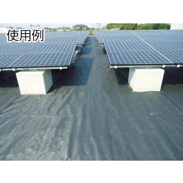 【メーカー在庫あり】 BB2218-1X100 BB22181X100 日本ワイドクロス(株) ワイドクロス 強力防草シートBB2218-1×100 ブラック HD店の画像