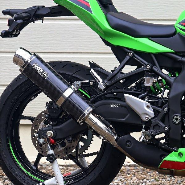WR's カーボン マフラー WR'S Kawasaki ZX-25R SE ('23-) SLIP-ON ラウンドカーボン