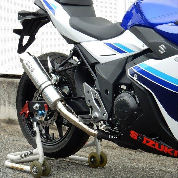 ダブルアールズ マフラー GSX250R  BF3220JM JMCA 政府認証 BF3220JM ダブルアールズ WR'S スリップオンマフラー ラウンド