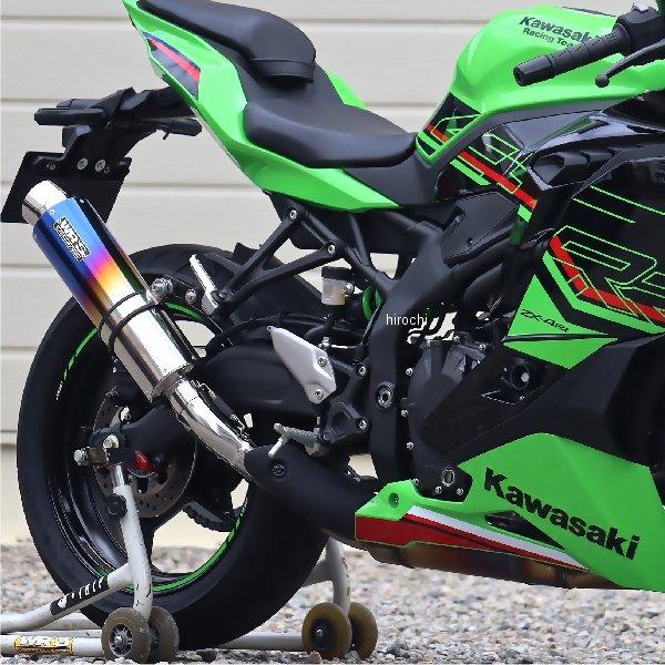 BK4280JM ダブルアールズ WR'Sラウンド スリップオンマフラー ZX-25R