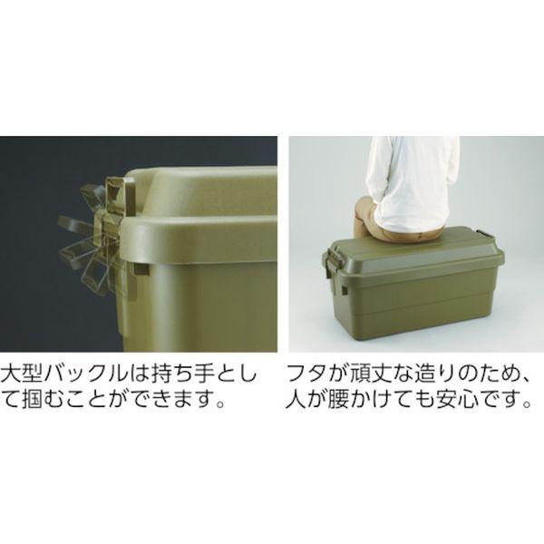 【メーカー在庫あり】 BLKC-20 BLKC20  トラスコ中山(株) TRUSCO トランクカーゴ 20L 黒 HD店 | TRUSCO中山 | 01