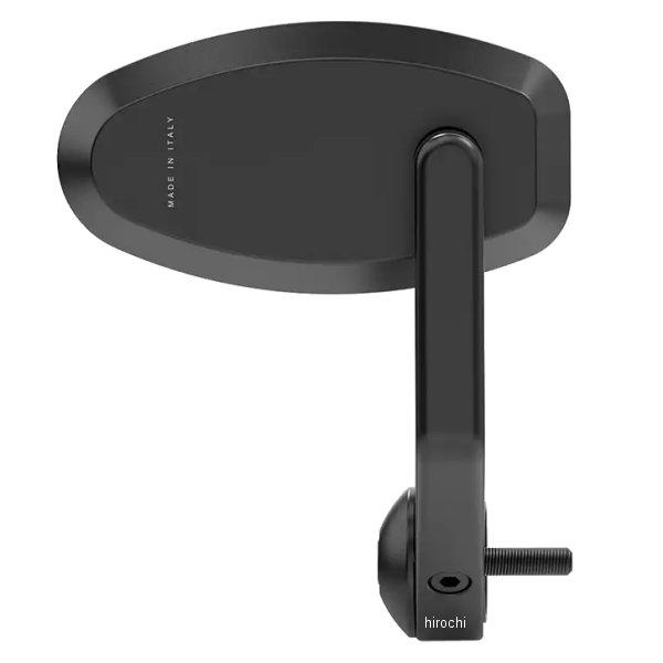 BS072B リゾマ rizoma ミラー REVERSE RETRO 左右共通 汎用 黒 HD店 | ブランド登録なし