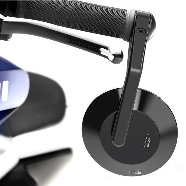 BS147B リゾマ rizoma ミラー ECCENTRICO 左右共通 汎用 黒 HD店 | ブランド登録なし | 03