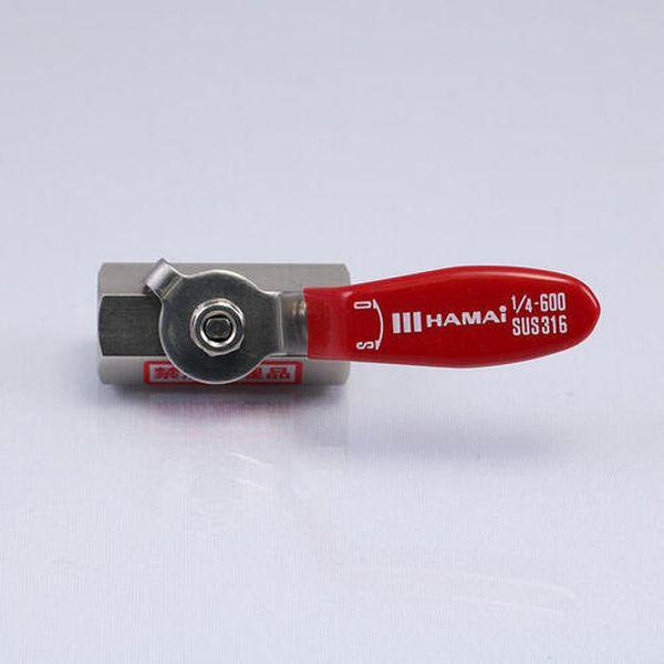 【メーカー在庫あり】 BSS-43-20RC BSS4320RC (株)ハマイ ハマイ ステンレス製禁油処理ボールバルブ(レバー) HD店_1