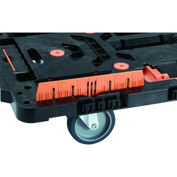 【メーカー在庫あり】 BT920KJ3-E100 BT920KJ3E100 連結式樹脂製2段台車 ビートル 900X600 自在3輪 コボレ止めセット付 ハンドルなし HD店_1