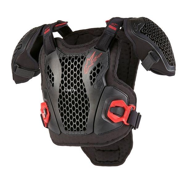 【メーカー在庫あり】 C0933 アルパインスターズ バイオニック アクション チェスト ユース ブラック/レッド S/Mサイズ HD店 | アルパインスターズ