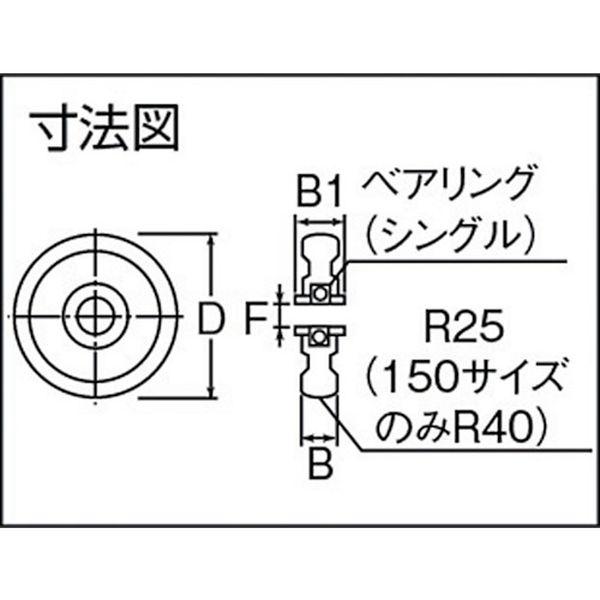 【メーカー在庫あり】 C-2700-120 C2700120  (株)MARUKI マルコン マルコン枠無重量車 120mm U型 HD店の画像